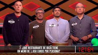 La original respuesta de Erundino en la bomba final a un paso del bote de '¡Boom!'