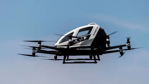 Un taxi 'volador' despega en Viena Un taxi 'volador' despega en Viena