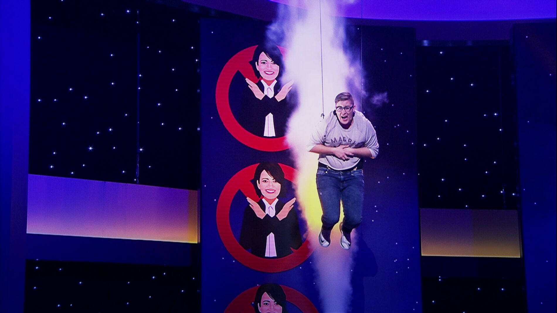 El grito desesperado y ensordecedor de Noe al salir disparado por los aires en 'Pendiente de un hilo' 