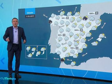 Fin de semana pasado por agua y frío en toda la península