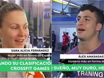 Sara y Álex, los dos españoles más en forma de España Sara y Álex, los dos españoles más en forma de España