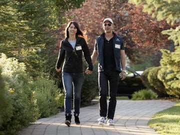 El fundador de Amazon, Jeff Bezos, y su exesposa Mackenzie
