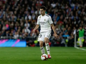 Reguilón, con el Real Madrid Reguilón, con el Real Madrid