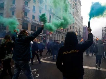 Imagen de la manifestación de Jusapol Imagen de la manifestación de Jusapol