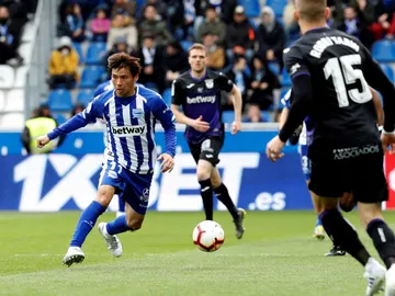 Inui conduce ante Tarín Inui conduce ante Tarín