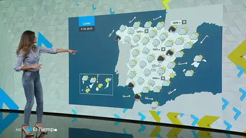 La semana comienza con lluvia y subida de temperaturas La semana comienza con lluvia y subida de temperaturas