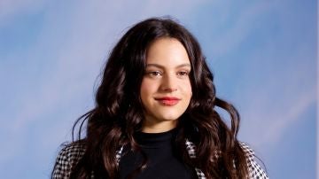 Rosalía durante una rueda de prensa en Ciudad de México (México) Rosalía durante una rueda de prensa en Ciudad de México (México)