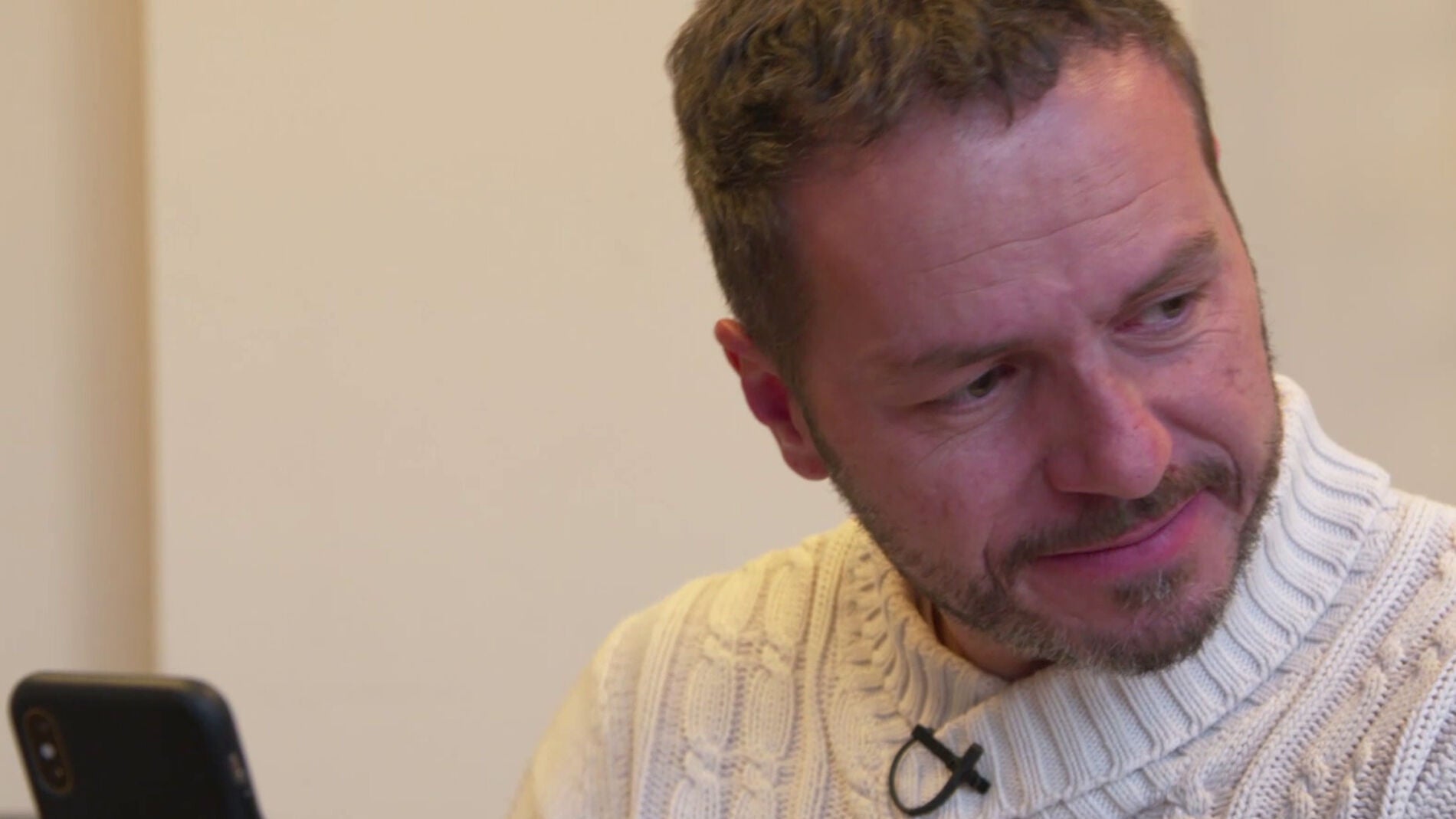 &Aacute;ngel Cort&eacute;s se emociona durante su videollamada familiar