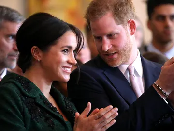 Meghan Markle junto al príncipe Harry Meghan Markle junto al príncipe Harry
