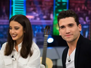 María Pedraza y Jaime Lorente confiesan en 'El Hormiguero 3.0' el momento en el que nació su amor  María Pedraza y Jaime Lorente confiesan en 'El Hormiguero 3.0' el momento en el que nació su amor
