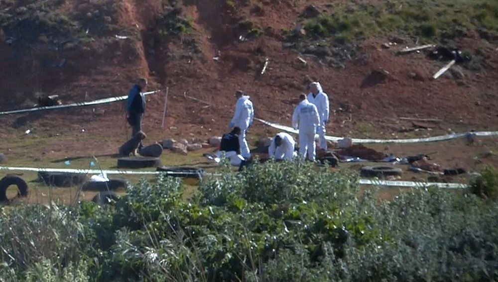 El lugar donde ha sido hallado este domingo en Ulldecona (Tarragona) el cadáver de la joven de 26 años desaparecida