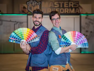 Javier Garrido y Jonathan Coronado, pareja de peones de 'Masters de la reforma' Javier Garrido y Jonathan Coronado, pareja de peones de 'Masters de la reforma'