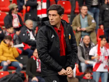 El técnico del Valencia, Marcelino García Toral El técnico del Valencia, Marcelino García Toral
