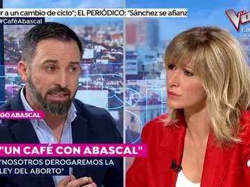 Encontronazo entre Susanna Griso y Santiago Abascal por la ley del aborto: "Susanna, tu cuerpo es tuyo pero el que llevas dentro no" Encontronazo entre Susanna Griso y Santiago Abascal por la ley del aborto: "Susanna, tu cuerpo es tuyo pero el que llevas dentro no"
