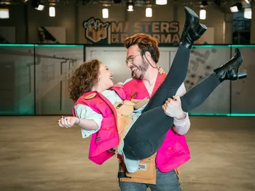 Álex y Naomi, pareja de peones de 'Masters de la reforma' Álex y Naomi, pareja de peones de 'Masters de la reforma'