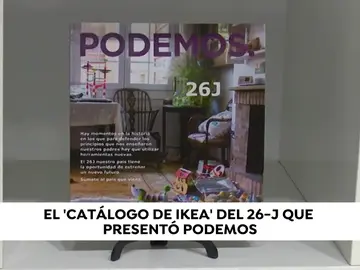 Del catálogo de Ikea a una 'Constitución': así es el programa electoral de Podemos Del catálogo de Ikea a una 'Constitución': así es el programa electoral de Podemos