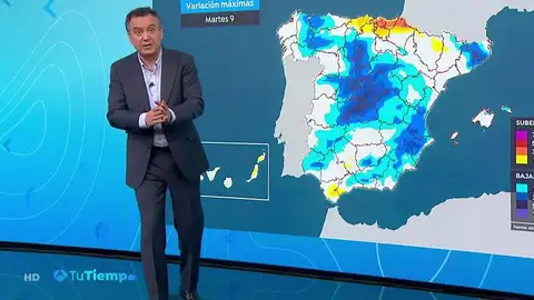 Un nuevo frente dejará más lluvias por el norte y y un desplome de las temperaturas Un nuevo frente dejará más lluvias por el norte y y un desplome de las temperaturas