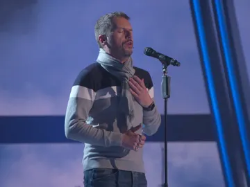 El espectacular ensayo de Ángel Cortés en el plató de 'La Voz' para la gran Final El espectacular ensayo de Ángel Cortés en el plató de 'La Voz' para la gran Final