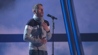 El espectacular ensayo de Ángel Cortés en el plató de 'La Voz' para la gran Final