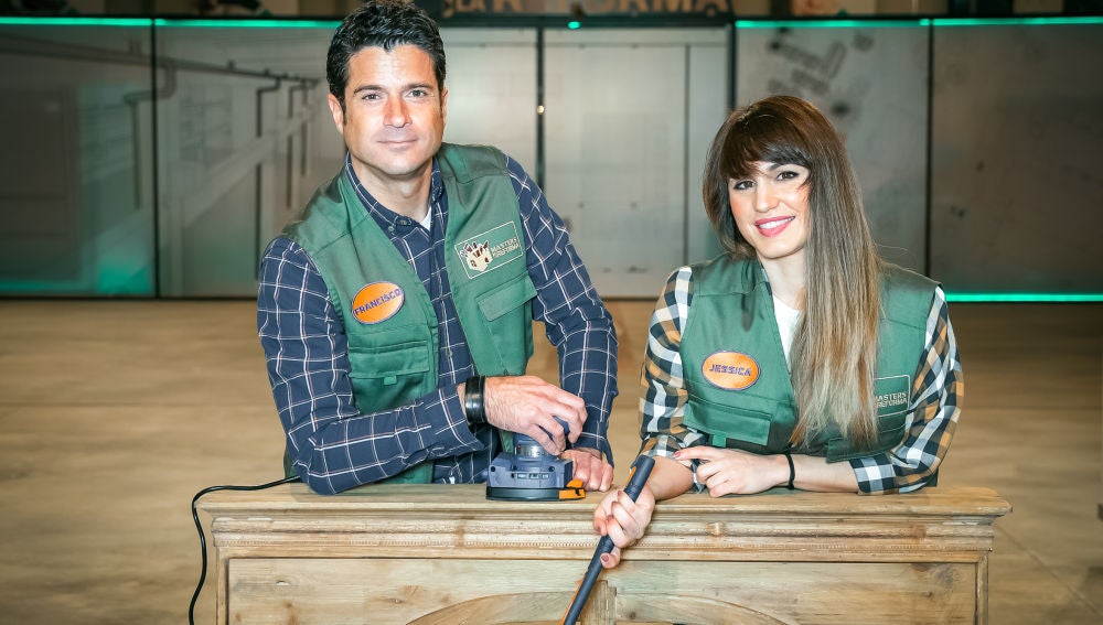 Paco Serrano y Jéssica Navarro, peones de 'Master de la reforma'
