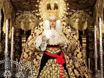 La Virgen de la Caridad en Sevilla. La Virgen de la Caridad en Sevilla.
