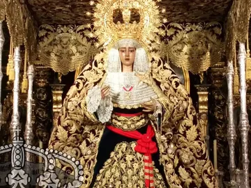 La Virgen de la Caridad en Sevilla. La Virgen de la Caridad en Sevilla.