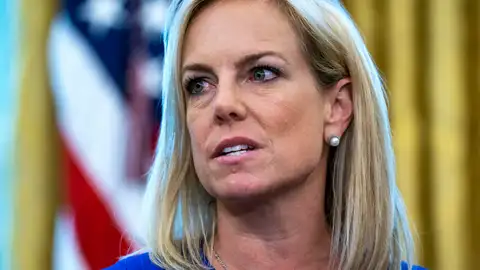 La secretaria de Seguridad Nacional, Kirstjen Nielsen La secretaria de Seguridad Nacional, Kirstjen Nielsen