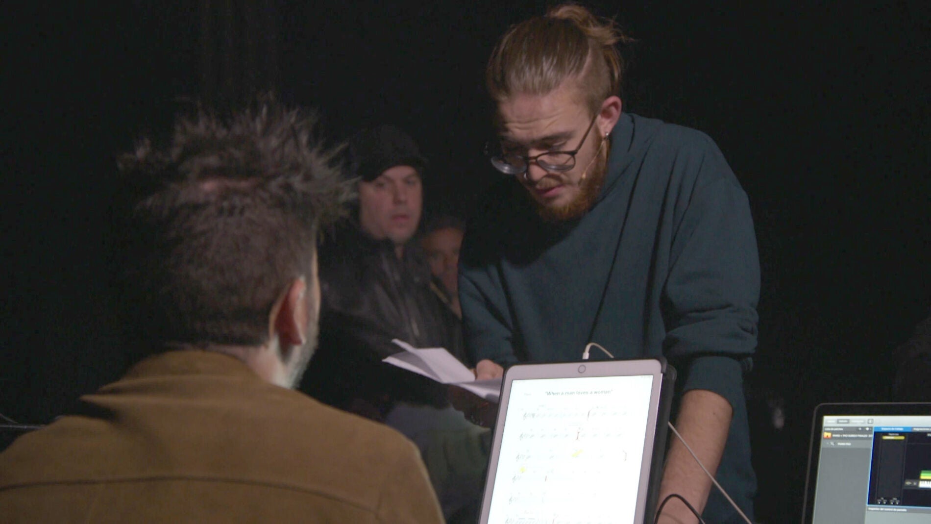 Andr&eacute;s Mart&iacute;n se deja la piel en sus ensayos junto a Pablo L&oacute;pez para la Final de 'La Voz'