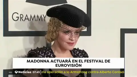 Madonna actuará en el festival de Eurovisión Madonna actuará en el festival de Eurovisión