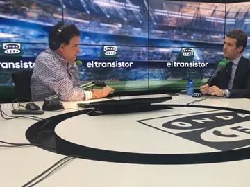 El líder del Partido Popular, Pablo Casado y Perico Delgado. El líder del Partido Popular, Pablo Casado y Perico Delgado.