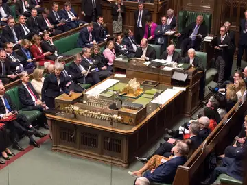 El Parlamento británico El Parlamento británico