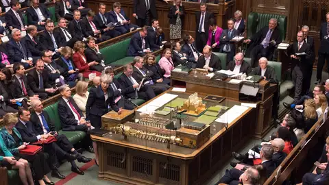 El Parlamento británico El Parlamento británico