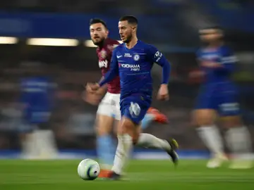 Hazard, a toda velocidad contra el West Ham Hazard, a toda velocidad contra el West Ham