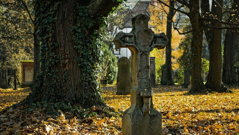 Imagen de archivo de un cementerio