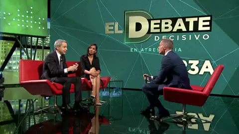 Vicente Vallés y Ana Pastor, sobre el debate decisivo: "En la vuelta es donde se juega el resultado final" Vicente Vallés y Ana Pastor, sobre el debate decisivo: "En la vuelta es donde se juega el resultado final"