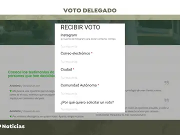 'Dona tu voto', la plataforma que une a los abstencionistas con quienes no pueden votar 'Dona tu voto', la plataforma que une a los abstencionistas con quienes no pueden votar