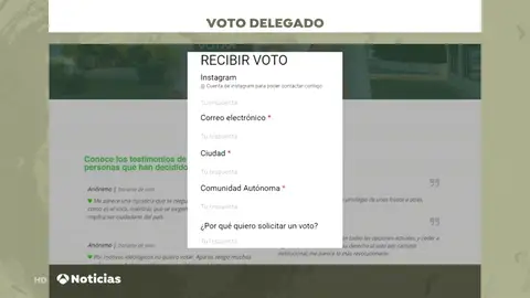 'Dona tu voto', la plataforma que une a los abstencionistas con quienes no pueden votar 'Dona tu voto', la plataforma que une a los abstencionistas con quienes no pueden votar
