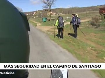 La Guardia Civil refuerza la seguridad en el Camino de Santiago durante la Semana Santa