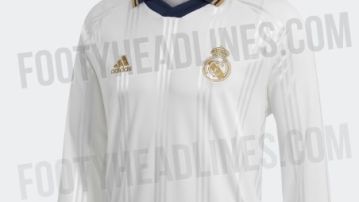 Imagen de la camiseta retro del Real Madrid