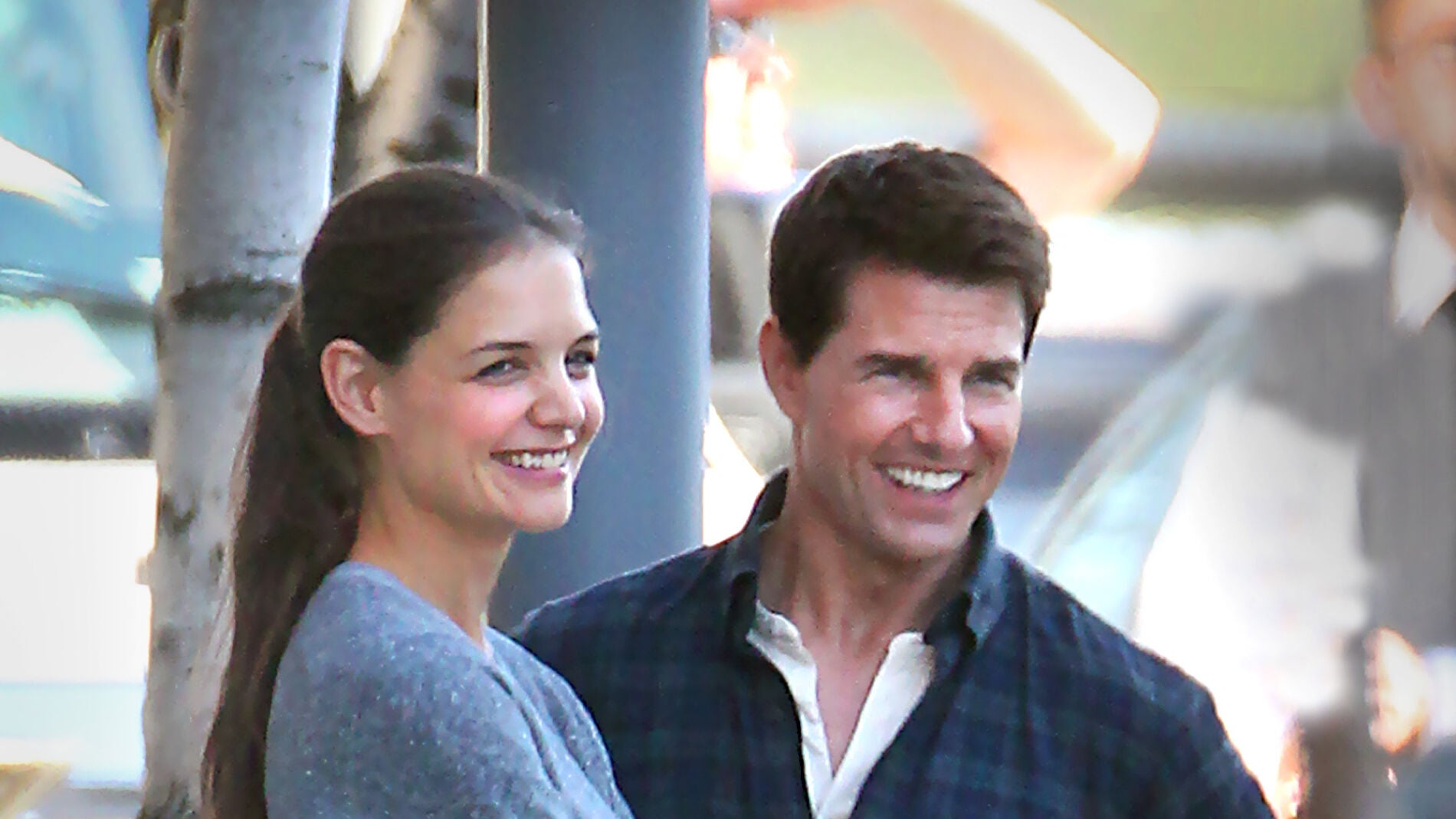 Katie Holmes y Tom Cruise