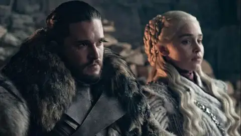 Jon Snow y Daenerys Targaryen en 'Juego de Tronos' Jon Snow y Daenerys Targaryen en 'Juego de Tronos'