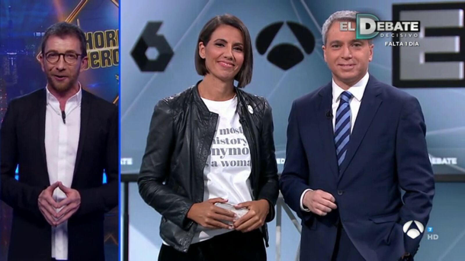Ana Pastor y Vicente Vallés adelantan a Pablo Motos todos los detalles de 'El Debate Decisivo' en Atresmedia
