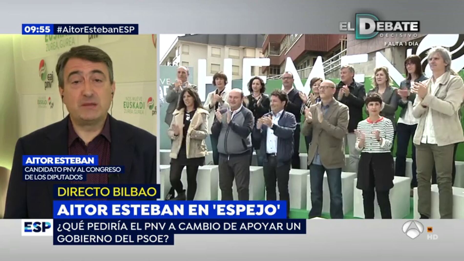 Aitor Estebal (PNV): 