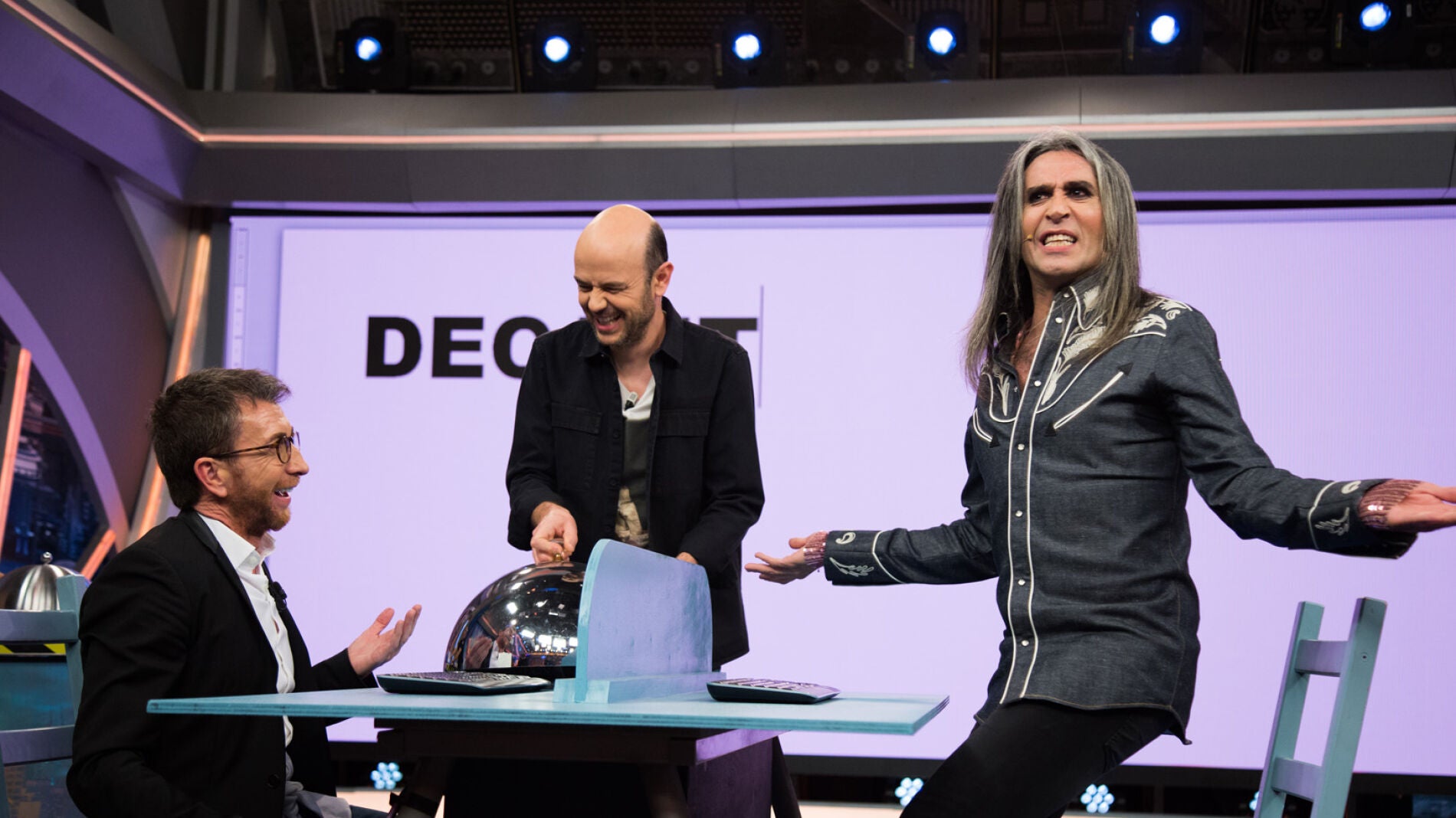 Mario Vaquerizo la l&iacute;a con 'El teclado al rev&eacute;s' en 'El Hormiguero 3.0'
