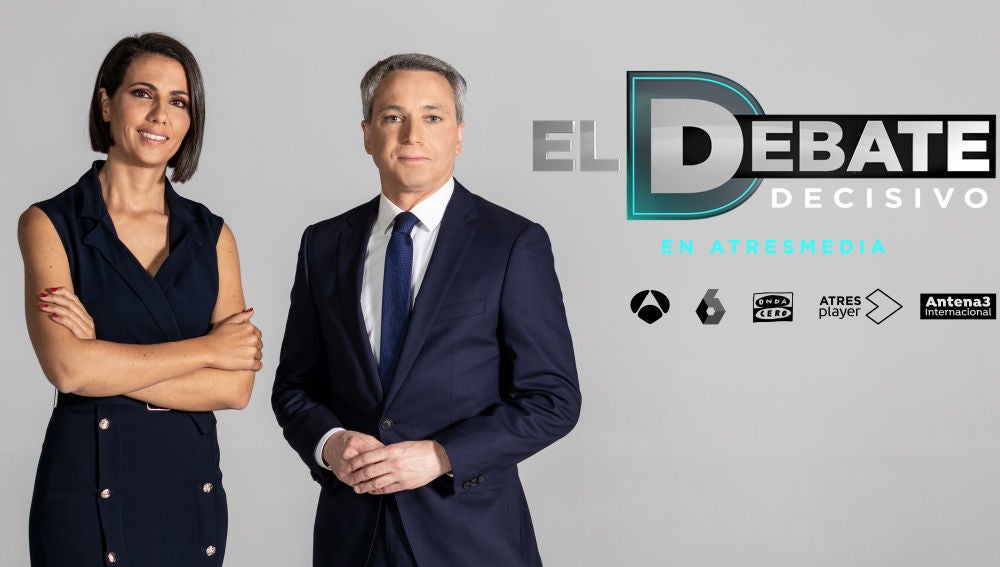 Vicente Vallés y Ana Pastor, moderadores de 'El Debate Decisivo'