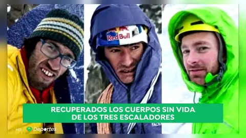 Recuperados en Canadá los cuerpos de los montañeros Lama, Auer y Roskelly Recuperados en Canadá los cuerpos de los montañeros Lama, Auer y Roskelly