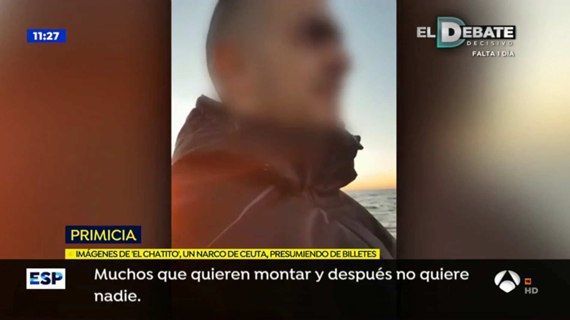 Imágenes inéditas: Así es 'El Chatito', el narcotraficante de Ceuta al que le gusta presumir de billetes