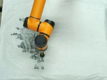 Géminis, el robot que pinta usando técnicas milenarias