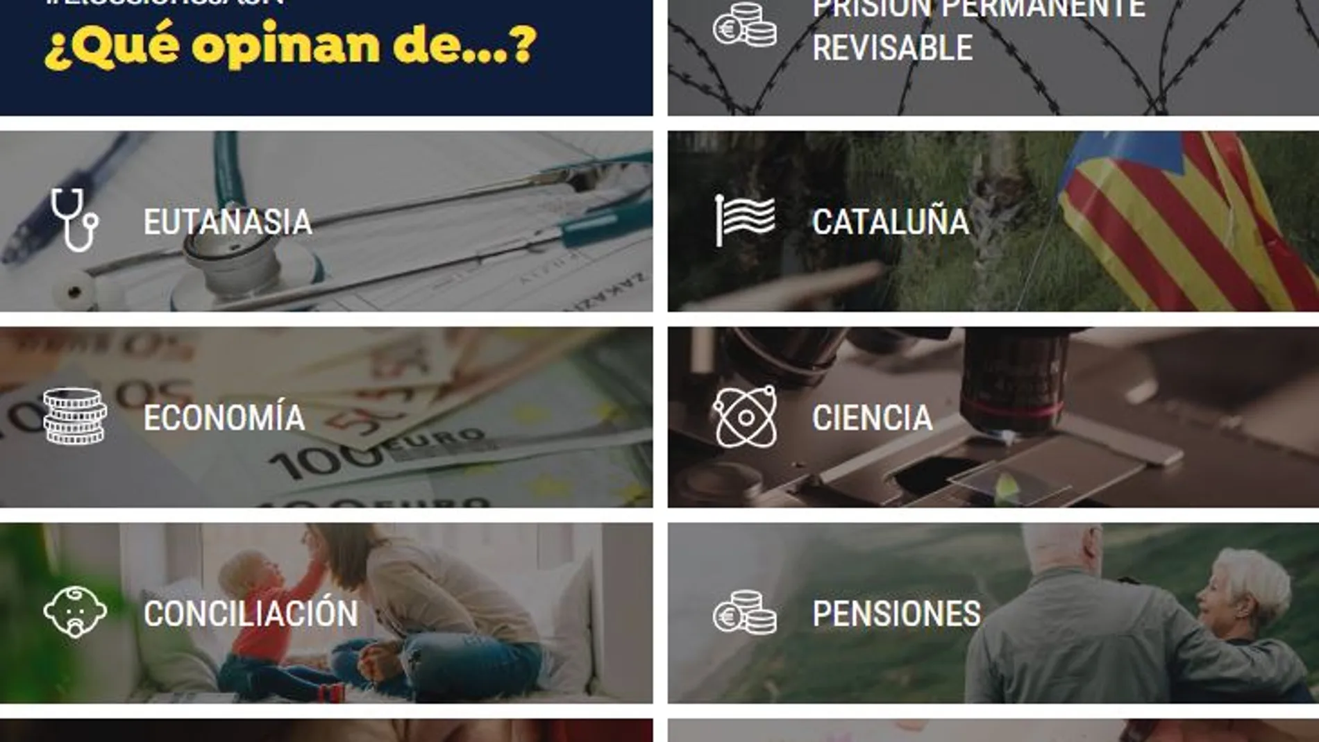 Los análisis de "¿Qué opinan de...?" Los análisis de "¿Qué opinan de...?"