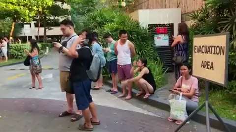 Un terremoto de magnitud 6,3 sacude el norte de Filipinas Un terremoto de magnitud 6,3 sacude el norte de Filipinas